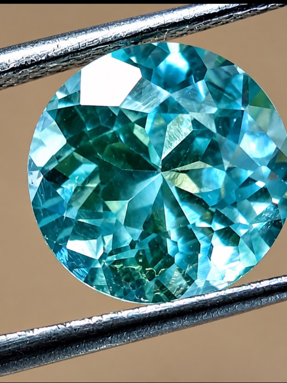 Green sapphire Round Shape 5.20 Ct Loose Natural Certified Gemstone